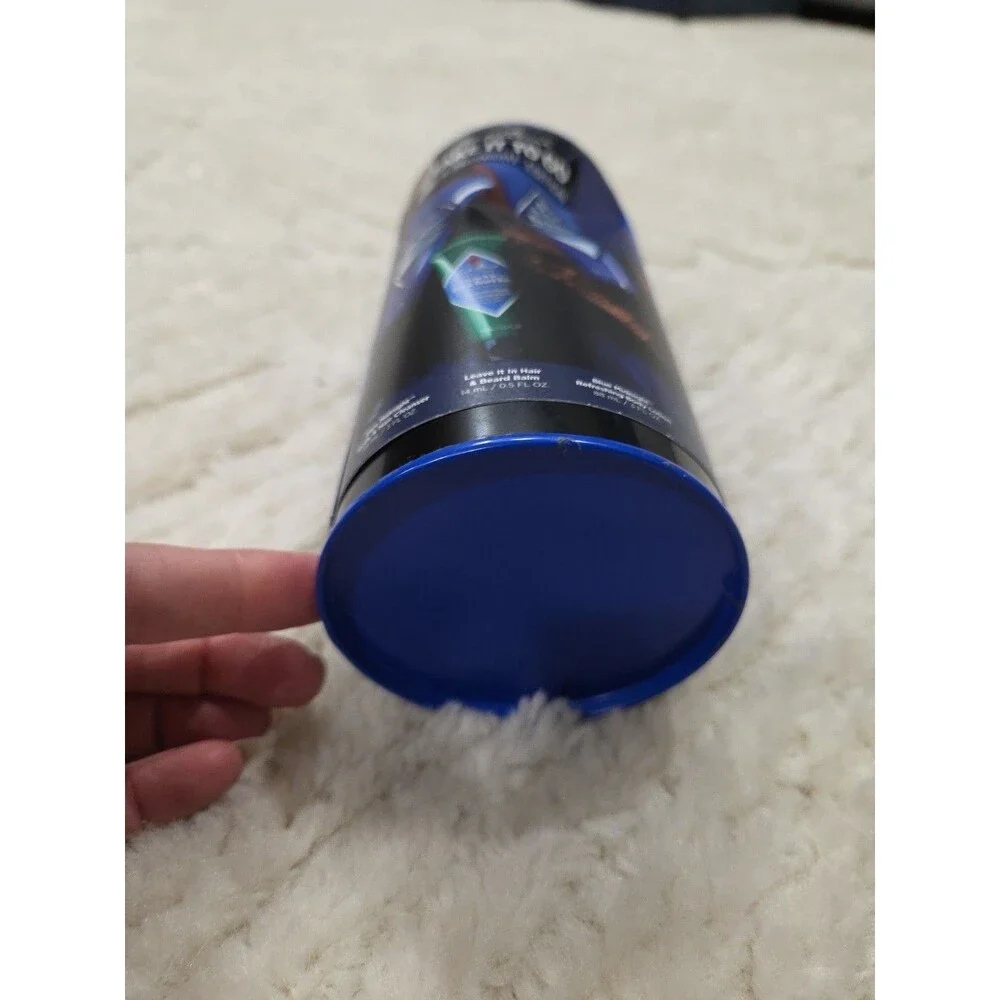 Jack Black Take It To Go Blue Midnight Edition Tin Can (Lotion,Cleanser,Balm) B8